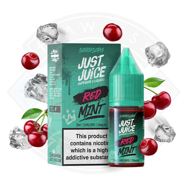Just Juice Nic Salt Red Mint UK