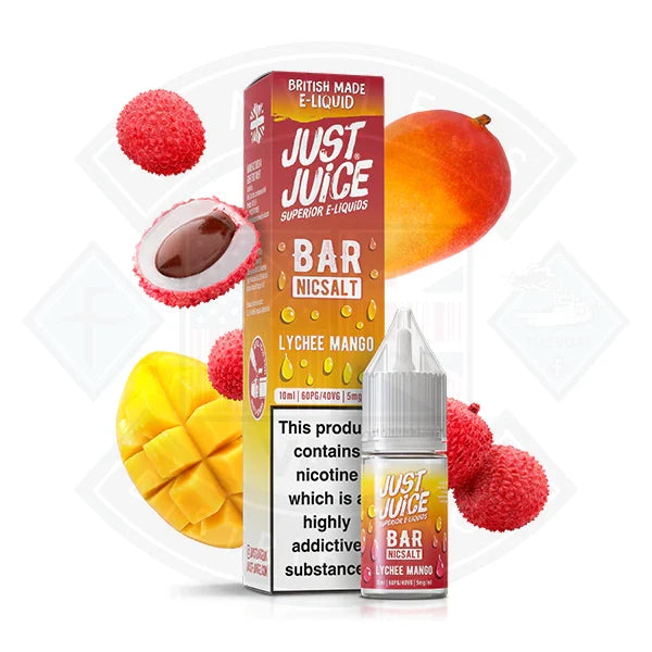 Just Juice Nic Salt Lychee Mango UK