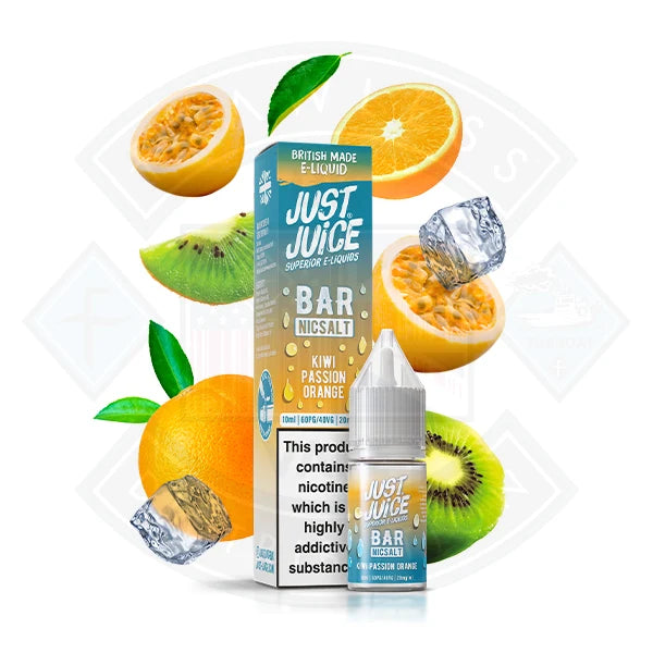 Just Juice Nic Salt Kiwi Passion Orange UK