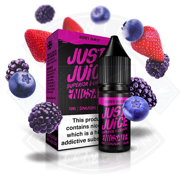 Just Juice Nic Salt Berry Burst UK
