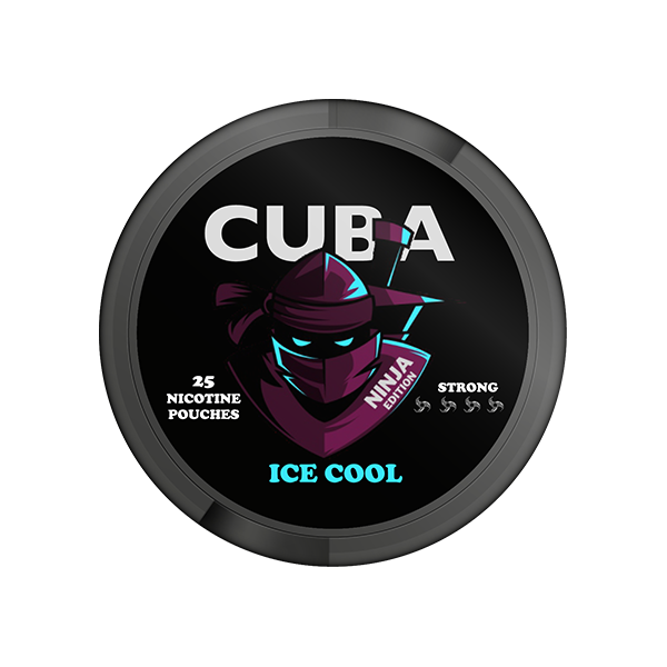Cuba Nicotine Pouches Ninja Ice Cool nicotine pouches
