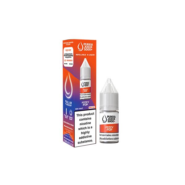 Pukka Juice 5000 Fizzy Pop nic salt e-liquid