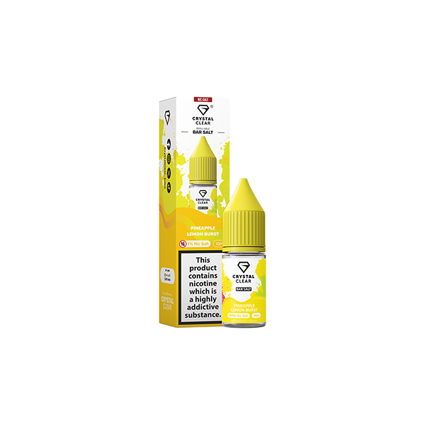 Crystal Clear Nic Salt Pineapple Lemon Burst UK