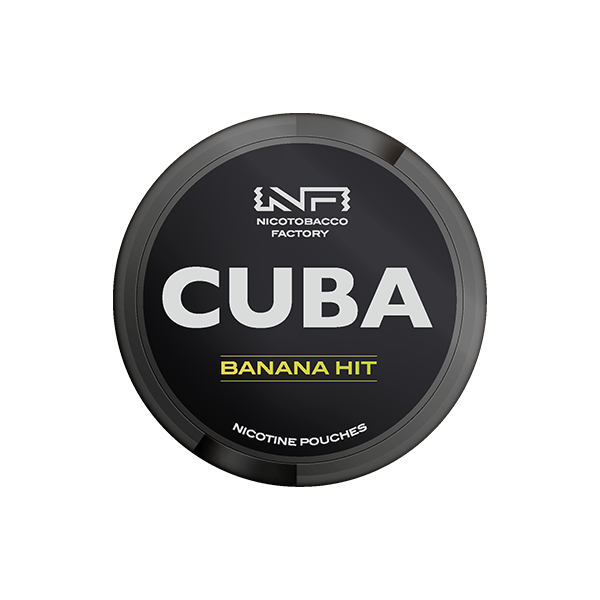 Cuba Nicotine Pouches Black Banana Hit nicotine pouches