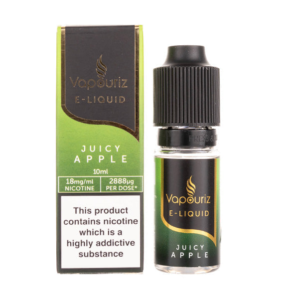 Vapouriz Nic Salt Juicy Apple Premium nic salt e-liquid