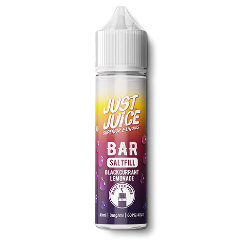 Just Juice Nic Salt Blackcurrant Lemonade Saltfill UK