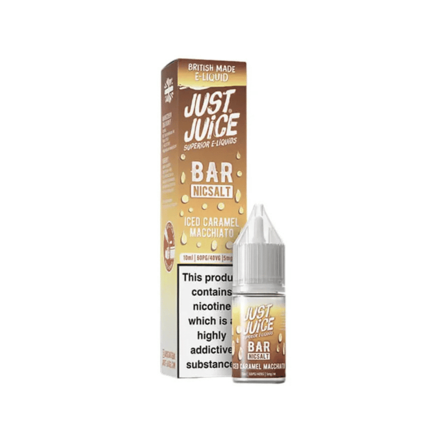 Just Juice Nic Salt Iced Caramel Macchiato UK