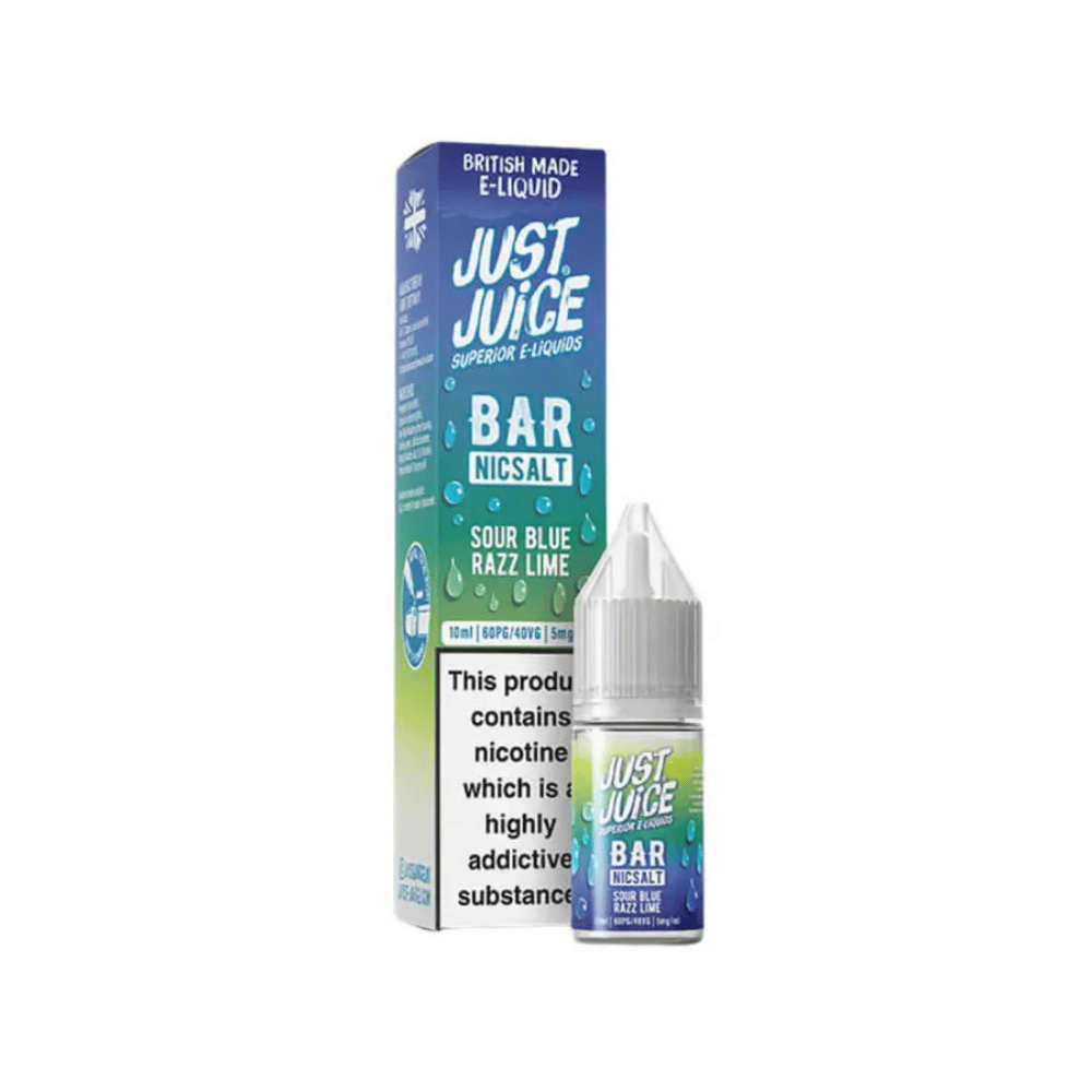 Just Juice Nic Salt Sour Blue Razz Lime UK