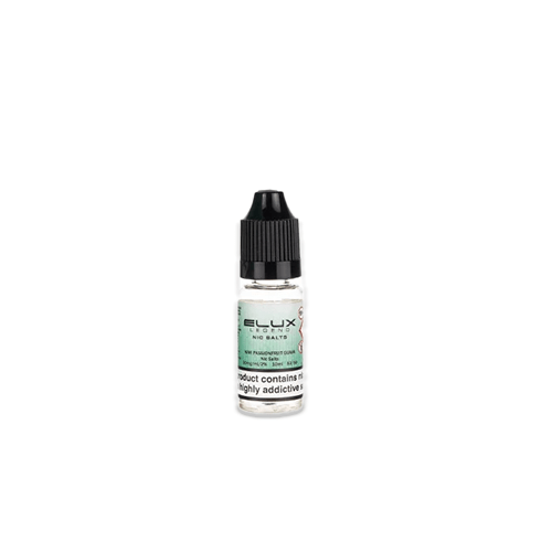 Elux Nic Salt Kiwi Passionfruit Guava KPG 10ml 20mg e-liquid UK's #1 flavour