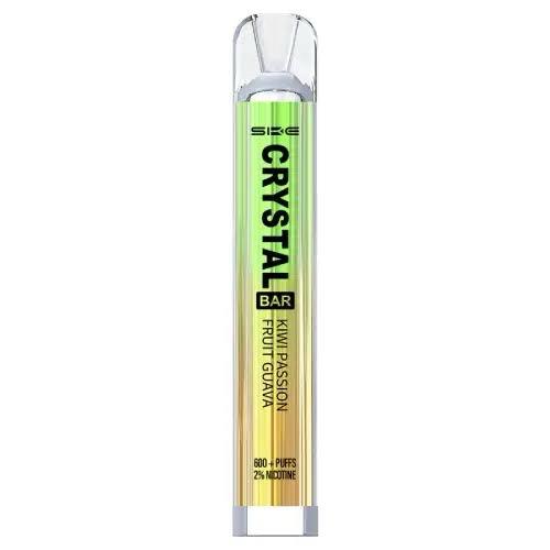 Crystal Bar Kiwi Passionfruit Guava 600 Puffs - Vape 7 Store