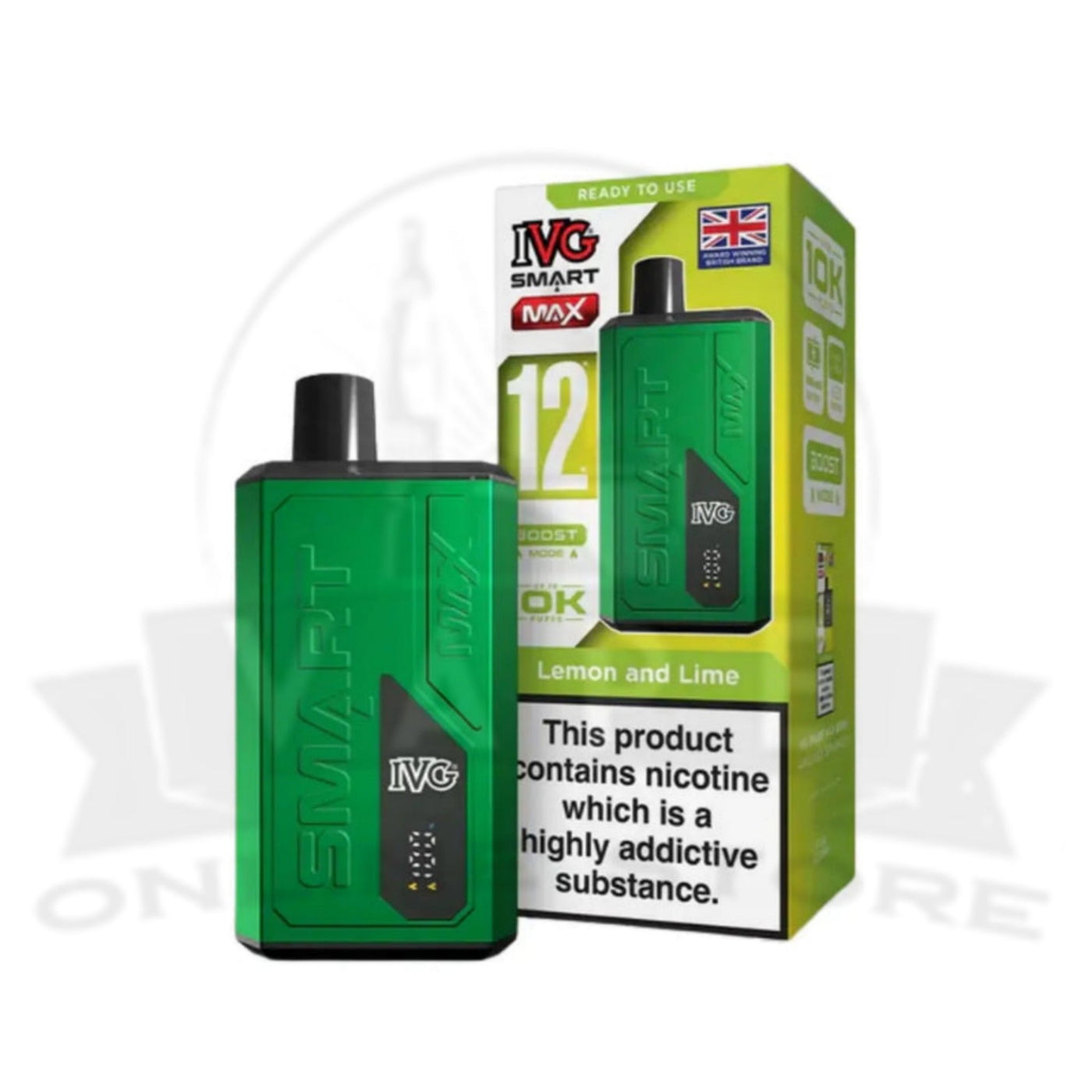 IVG Smart Max 10K Lemon Lime prefilled pod vape kit