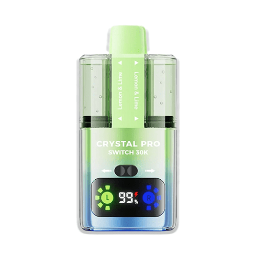 Crystal Pro Switch 30K Double Lemon Lime same flavour both pods citrus kit