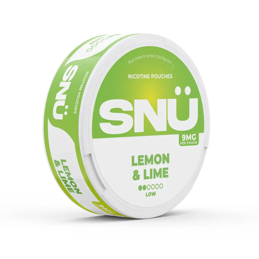 SNU Nicotine Pouches lemon Lime nicotine pouches