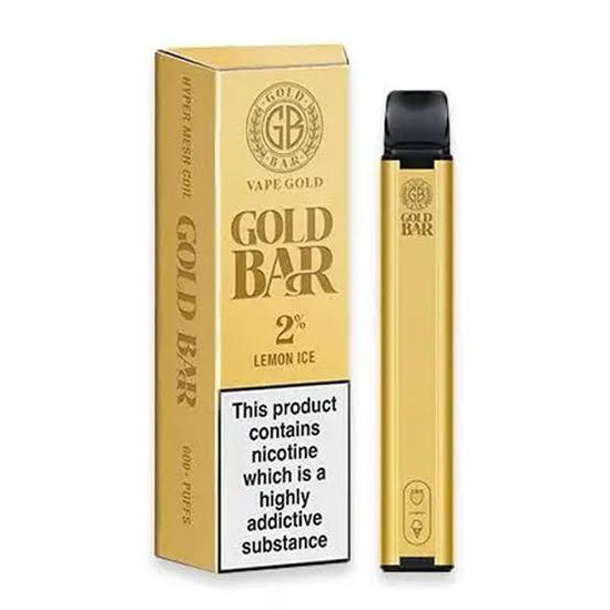 Gold bar 600 puffs Lemon Ice - Vape 7 Store