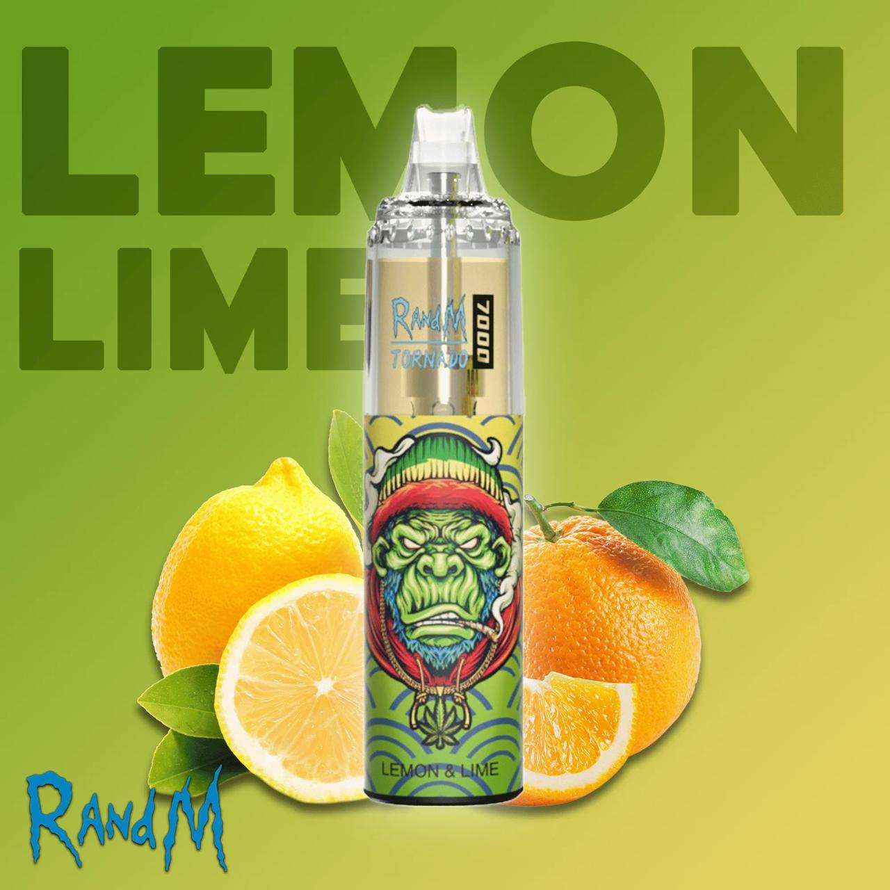 R&M 7000 Puffs Lemon Lime  - Vape 7 Store