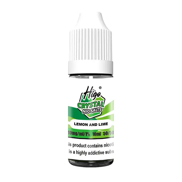 Higo Nic Salt Crystal Lemon Lime UK