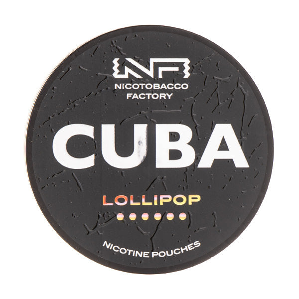 Cuba Nicotine Pouches Lollipop Black nicotine pouches
