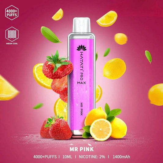 Hayati pro max MR PInk 4000 Puffs - Vape 7 Store