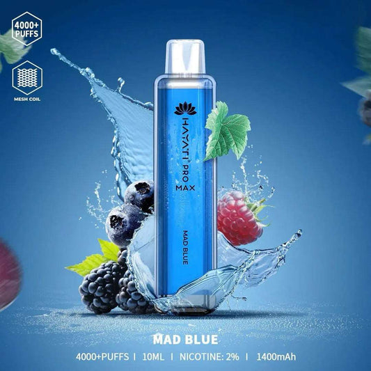 Hayati pro max Mad Blue 4000 Puffs - Vape 7 Store