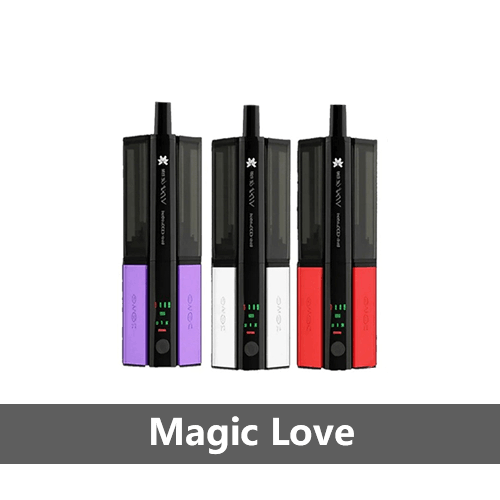 Hayati Shisha 30K Magic Love rechargeable pod kit with sweet floral shisha design