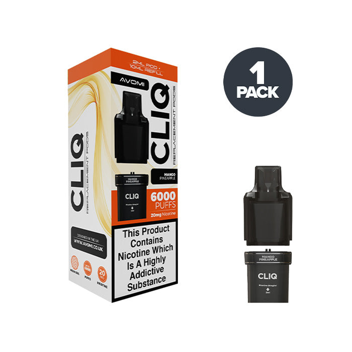 Avomi Cliq 6000 Mango Pineapple UK