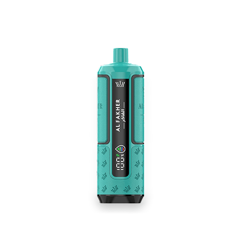 Al Fakher 30K HyperMax Mint prefilled pod kit with green peppermint herbal design