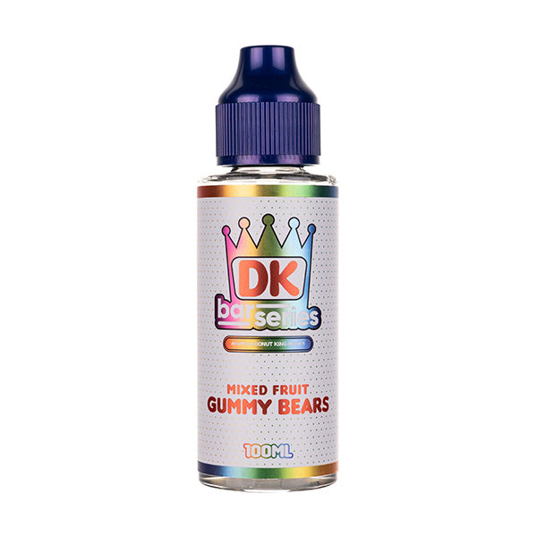 Donut King 100ml Shortfill Mixed Fruit Gummy Bears shortfill e-liquid