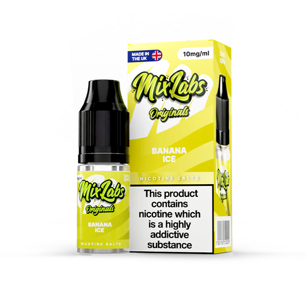 Mix Labs Salts Banana Ice nic salt e-liquid