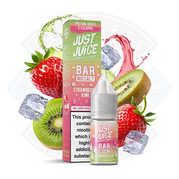 Just Juice Nic Salt Strawberry Kiwi UK