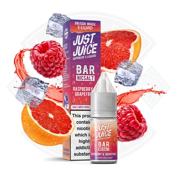 Just Juice Nic Salt Raspberry Grapefruit UK