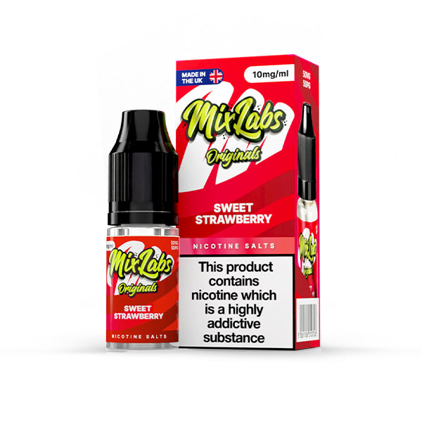 Mix Labs Salts Sweet Strawberry nic salt e-liquid