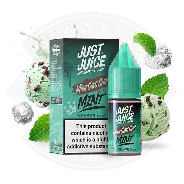 Just Juice Nic Salt Mint Choc Chip UK