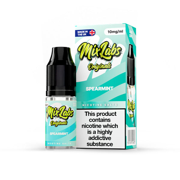 Mix Labs Salts Spearmint nic salt e-liquid