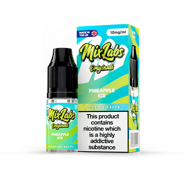 Mix Labs Salts Pineapple Ice nic salt e-liquid