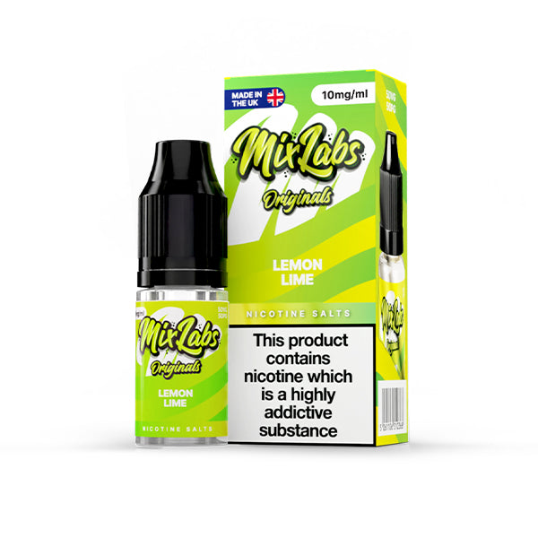 Mix Labs Salts Lemon Lime nic salt e-liquid
