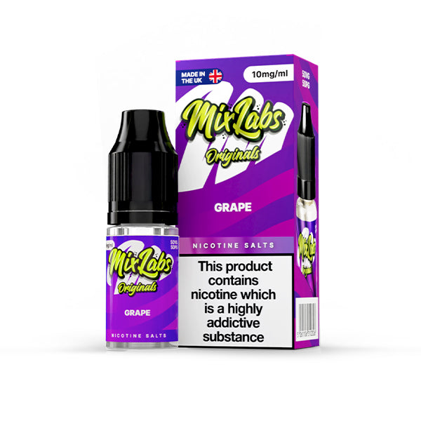 Mix Labs Salts Grape nic salt e-liquid