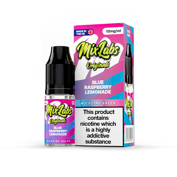 Mix Labs Salts Blue Raspberry Lemonade nic salt e-liquid
