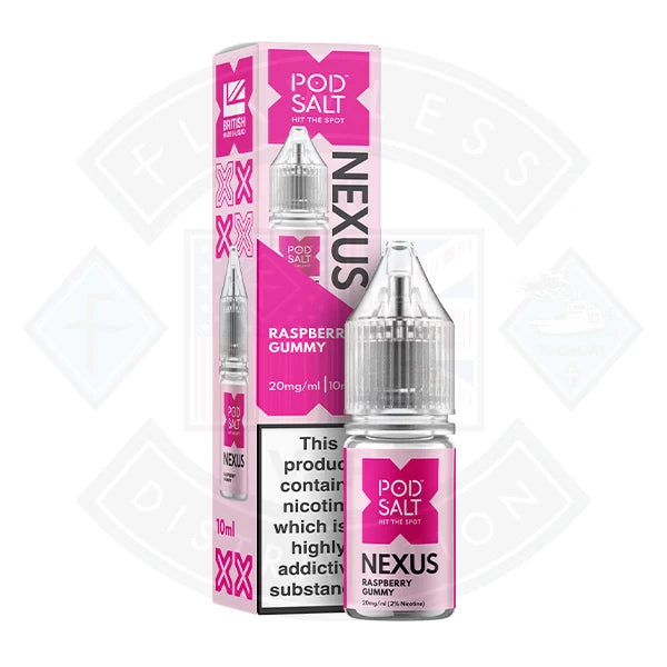 Pod Salt Nexus Raspberry Gummy UK