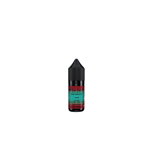 Elux Nic Salt Oasis 10ml 20mg e-liquid bottle refreshing tropical citrus fruit punch