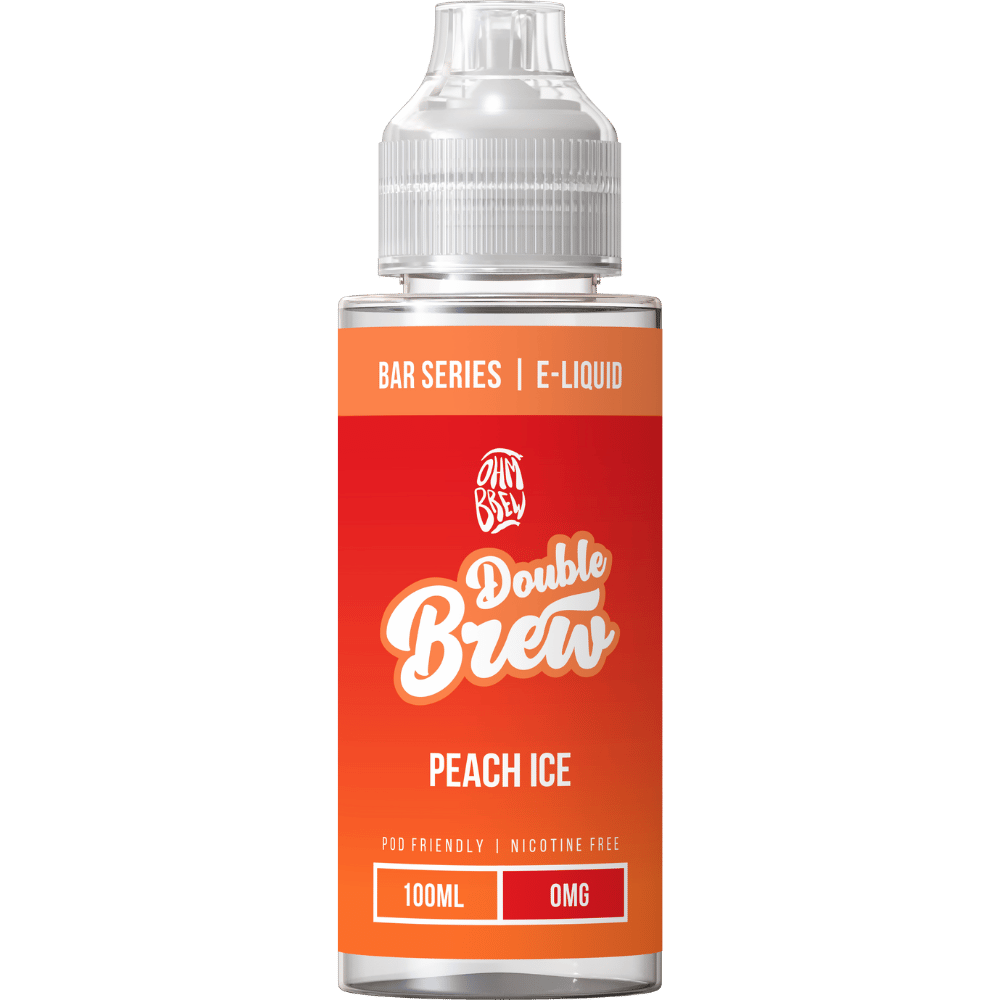 Ohm Brew 100ml Shortfill Peach Ice shortfill e-liquid