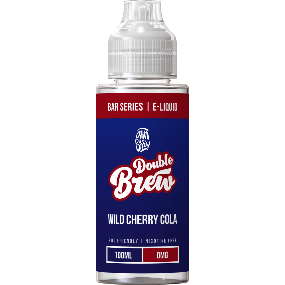 Ohm Brew 100ml Shortfill Wild Cherry Cola shortfill e-liquid