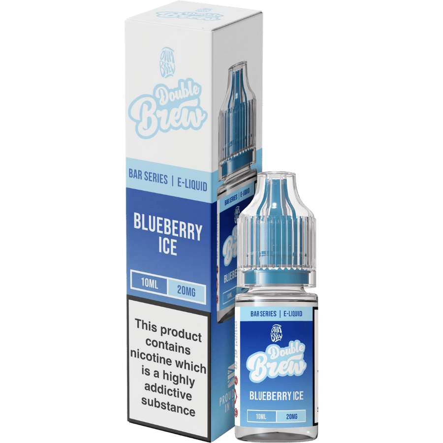 Ohm Brew Double Brew Blueberry Ice nic salt e-liquid