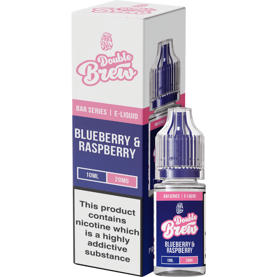 Ohm Brew Double Brew Blueberry Raspberry nic salt e-liquid