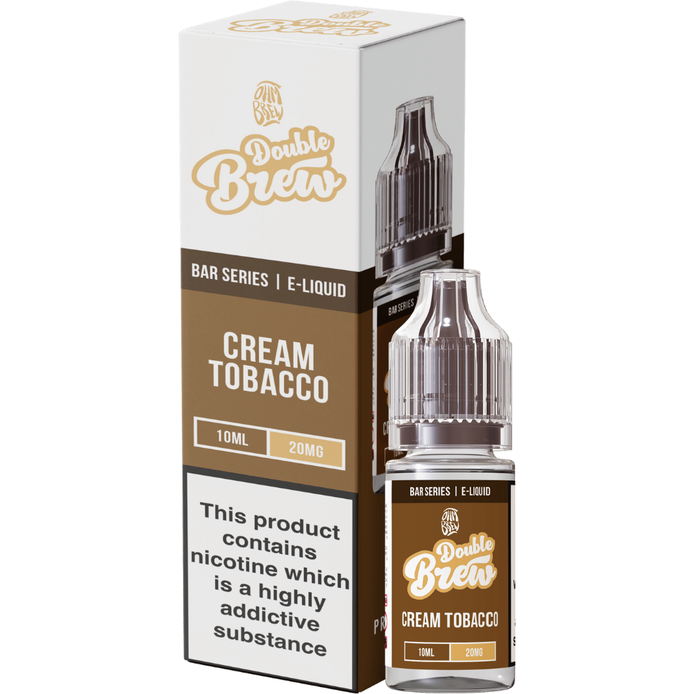 Ohm Brew Double Brew Cream Tobacco nic salt e-liquid