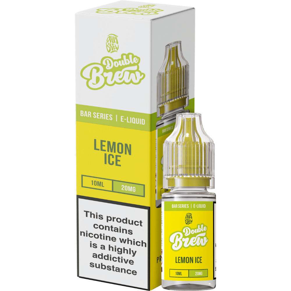 Ohm Brew Double Brew Lemon Ice nic salt e-liquid