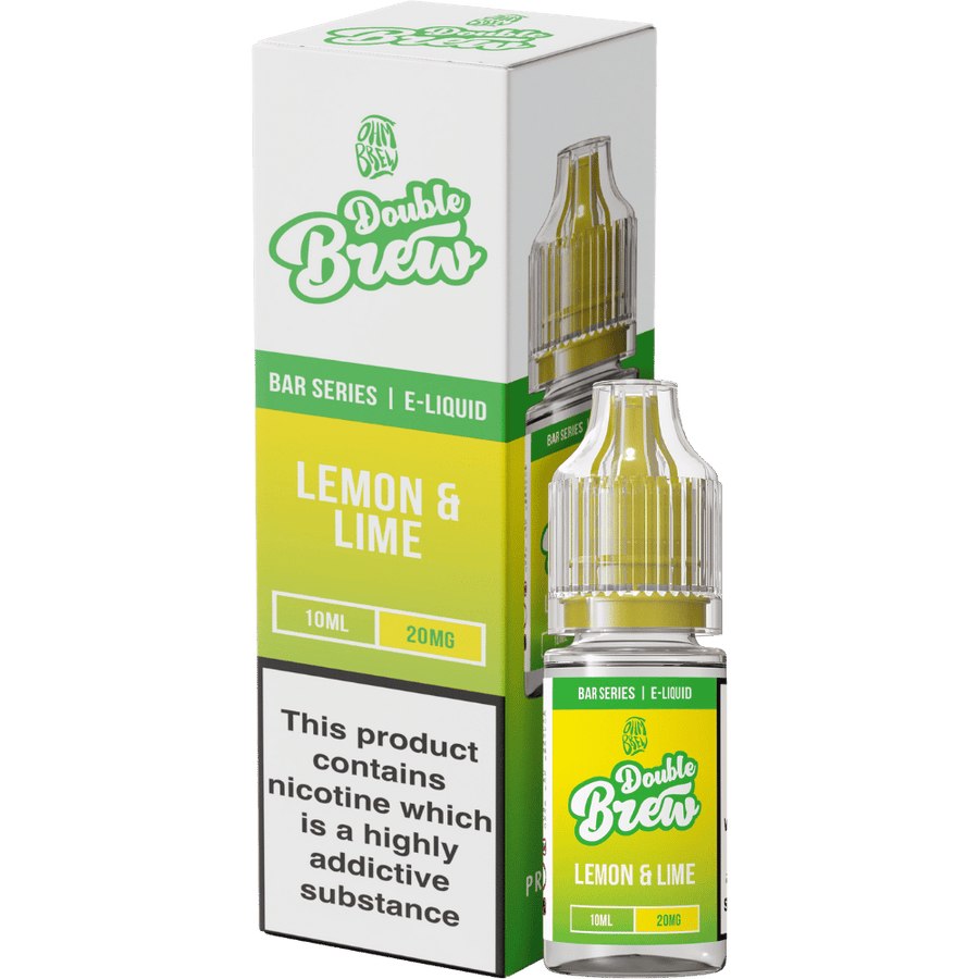 Ohm Brew Double Brew Lemon Lime nic salt e-liquid