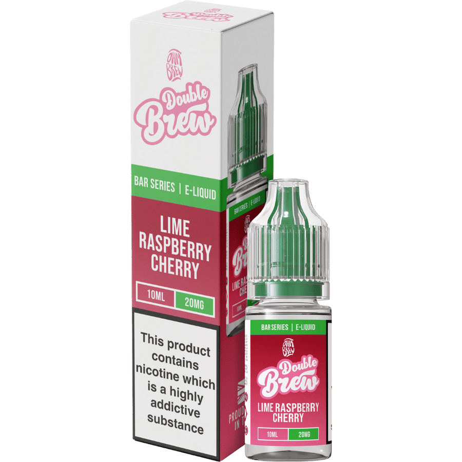 Ohm Brew Double Brew Lime Raspberry Cherry nic salt e-liquid