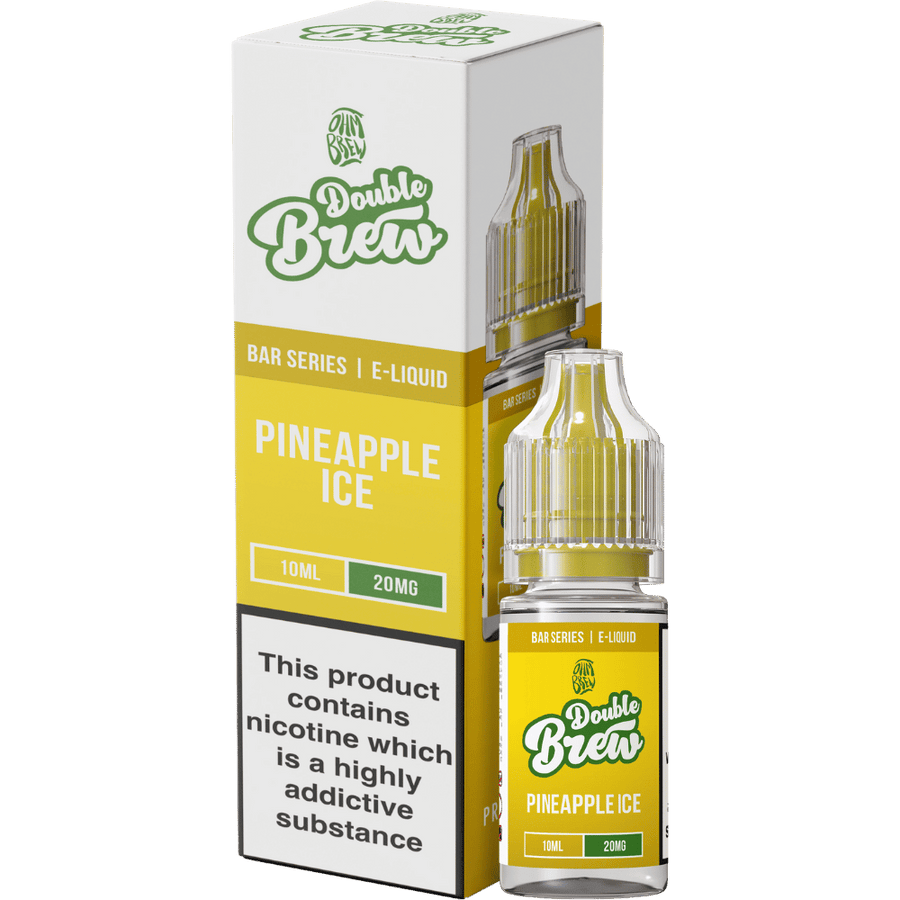 Ohm Brew Double Brew Pineapple Ice nic salt e-liquid