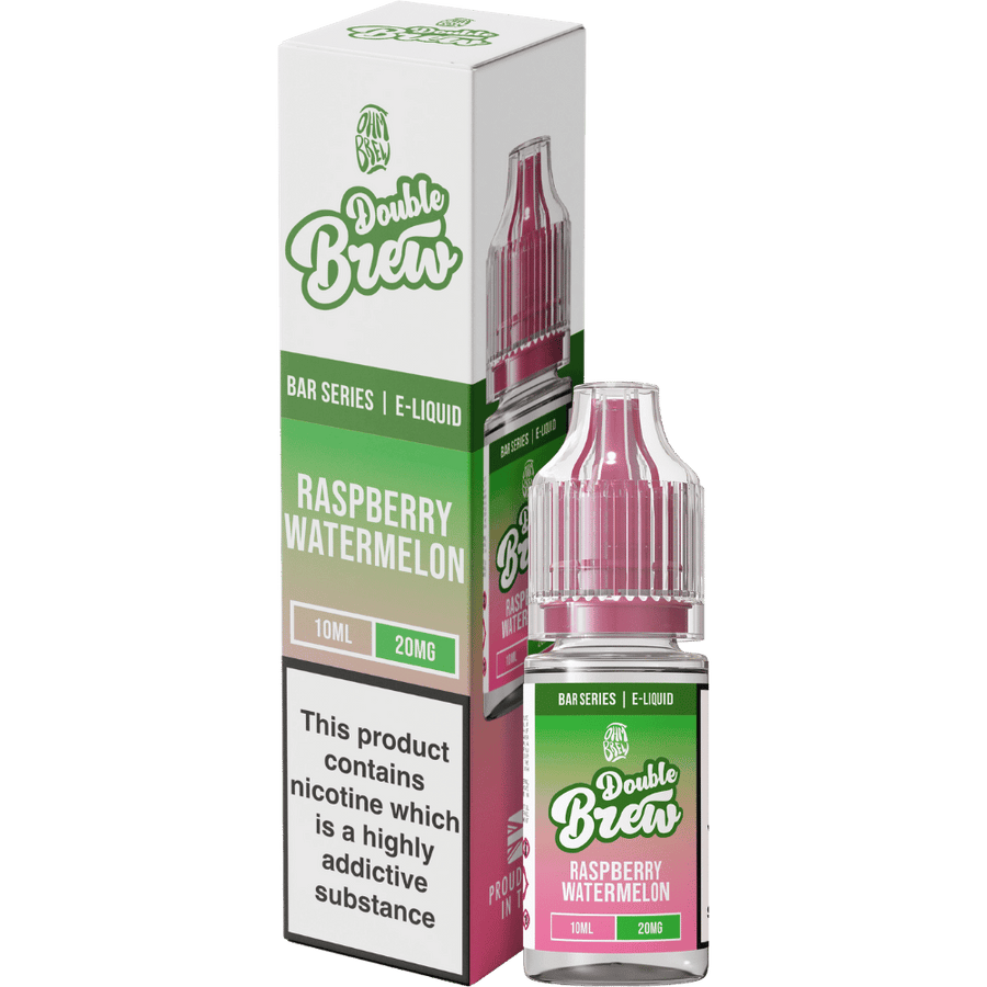 Ohm Brew Double Brew Raspberry Watermelon nic salt e-liquid
