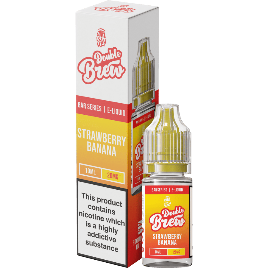 Ohm Brew Double Brew Strawberry Banana nic salt e-liquid